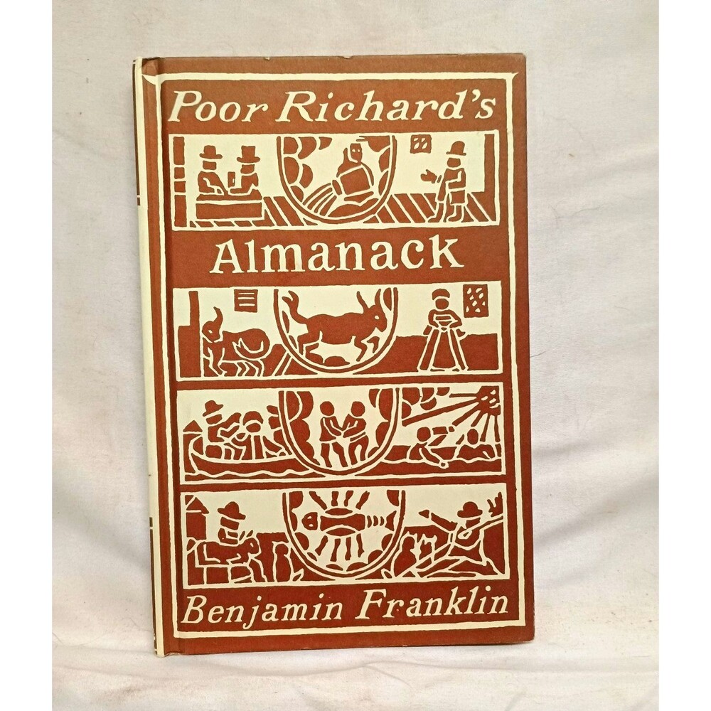 Benjamin Franklin - Poor Richard's Almanack Illustrated Hardcover Peter Pauper